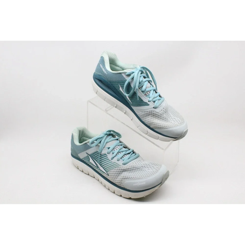 Altra Provision 4.0 Womens Running Shoes Blue Grey ALOA4QTQ416 Size 9.5